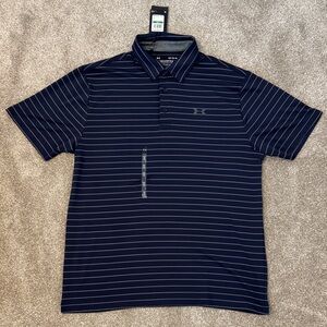 Under Armour Men's Striped Golf Polo